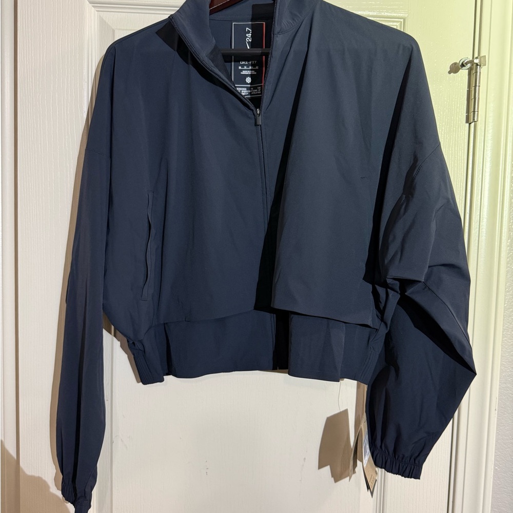 Nike Women's Dark Blue Bomber Jacket